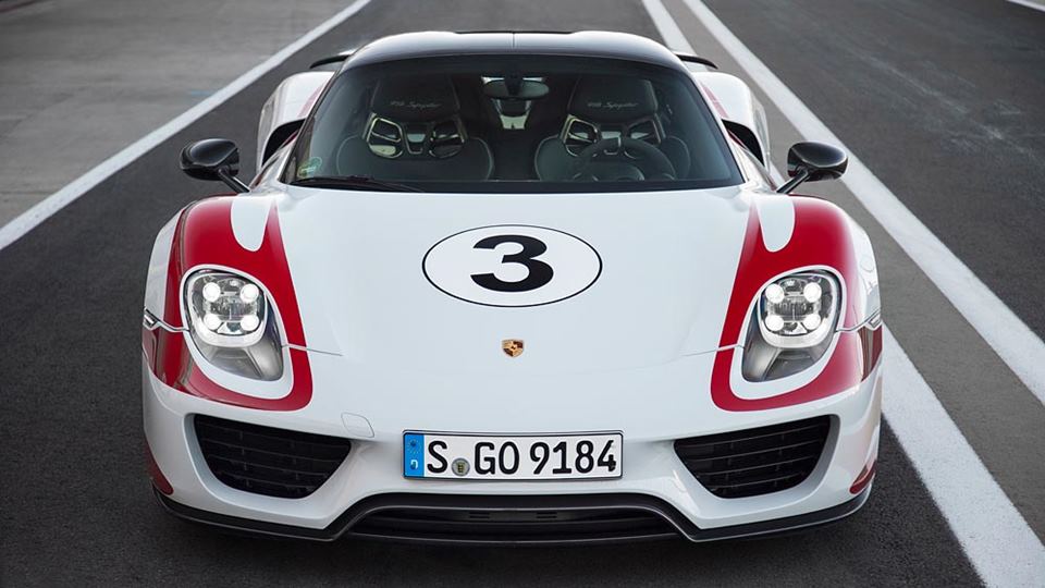 Porsche 918 Spyder 2015 tor wyścigowy