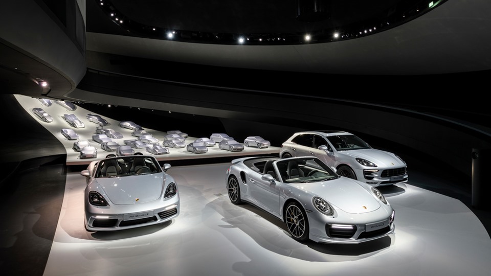 wystawa Porsche w Autostadt